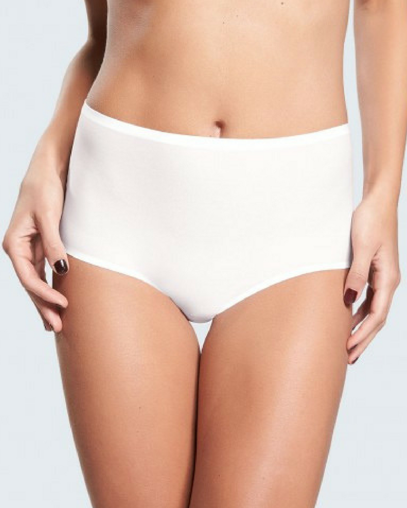 

Chantelle Soft Stretch High Waist Brief (Vanilla), OS