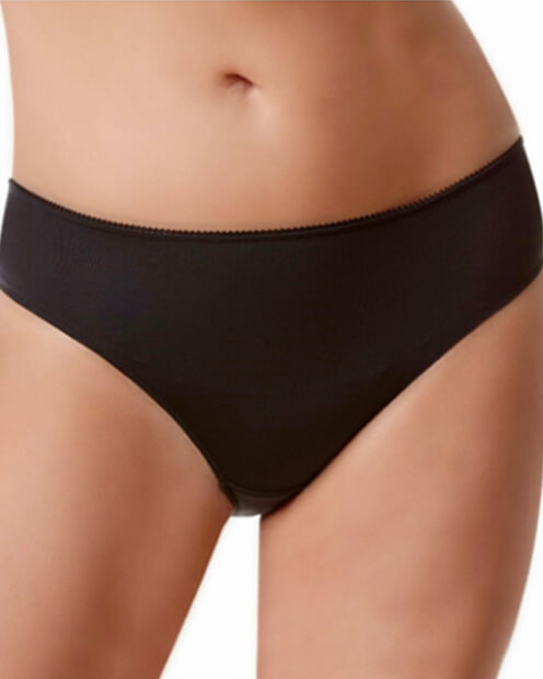 

Montelle High Cut Brief (Black), L-14